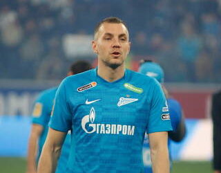 Дзюбу признали худшим игроком матча чемпионата Турции